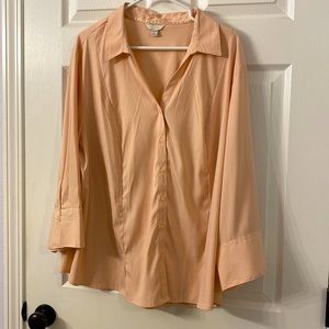 Peach blouse